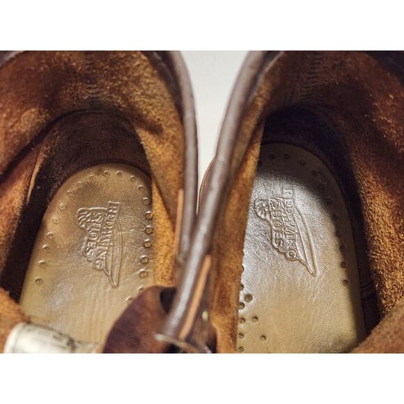 Red Wing Heritage 6" MOC Toe Boots Mens 1907 Copper Rough & Tough Sz 10.5 D - Picture 6 of 9